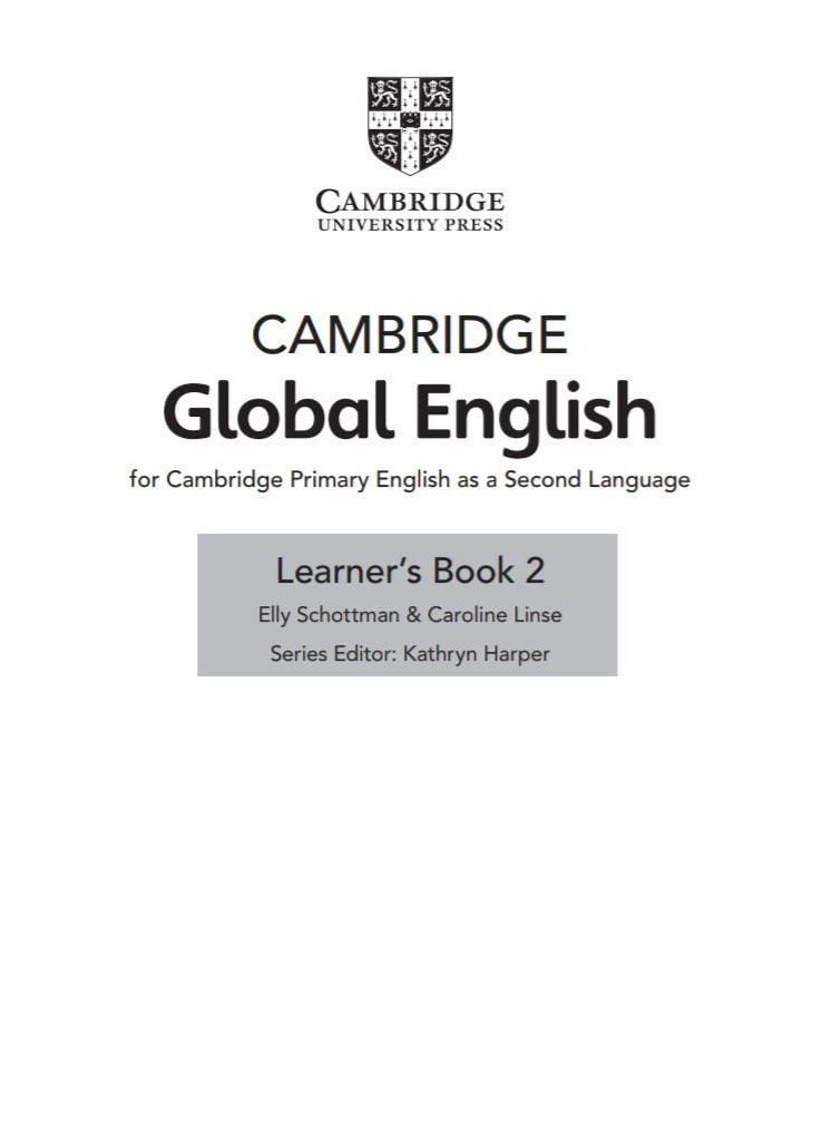 Cambridge Global English Learner’s Book 2 – Second Edition | Primary English Learning Book - Image 2